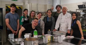 Erasmus+ LEVIMORE projekt közös főzés
