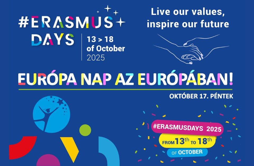 ERASMUS NAP 2025 az Európa 2000 Gimnáziumban