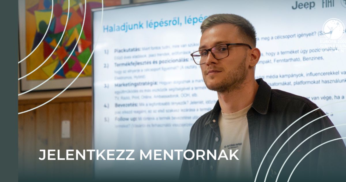 Jelentkezz az Alumni–Diák Mentorprogramba!