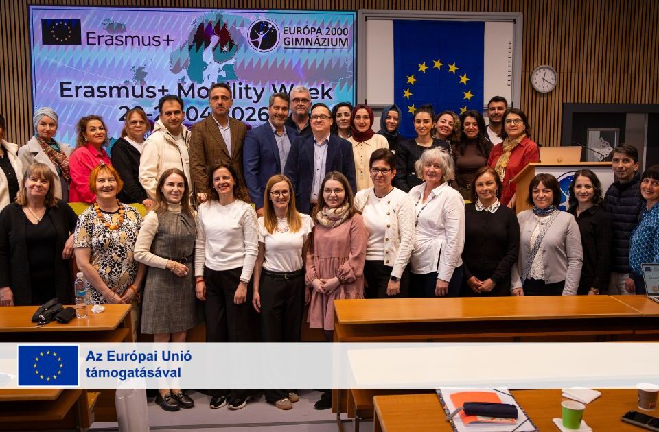 ERASMUS+ MOBILITÁSI HÉT AZ EURÓPA 2000 GIMNÁZIUMBAN